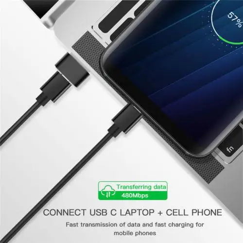 Studyset USB-C Male Type C to USB Adapter 2.0 A Female Data Converter Connector Adapter