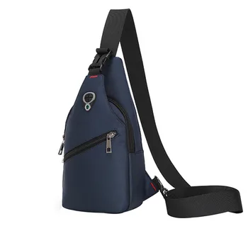 

NEW Men Chest Bag Fashion Multifunction Crossbody Bag Waterproof Oxford Cloth High capacity Wild Shoulder Crossbody Bag