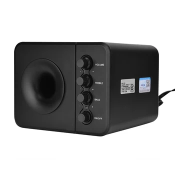 

SOONHUA Mini Speaker USB 2.1 Wired Combination Speaker Bass Music Subwoofer With Side Speakers For Cell Phone Free Shipping