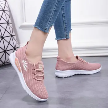 

Women's Autumn casual shoes Breathable Mesh sports shoes Women Lightweight comfortable running shoes C35-65