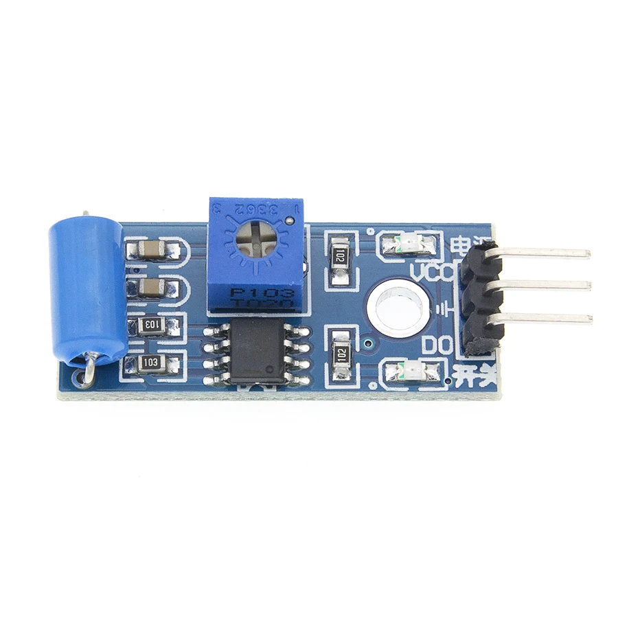 100pcs SW-420 Motion Sensor Module Alarm Induction Vibration Switch | Электронные компоненты и принадлежности