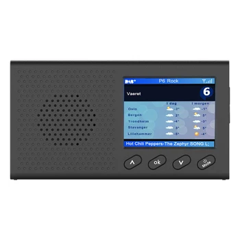 

Camping Digital Fm Car DAB Bluetooth Music Player Stereo Travel With Antenna Mini Portable Color Screen USB Port Radio Receiver