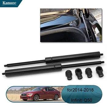 

2Pcs Car Rear Trunk Gate Lift Shocks Struts Boot Gas Spring Support Rod For Infiniti Q50 2014-2018 Car Accessories/6802/PM3674