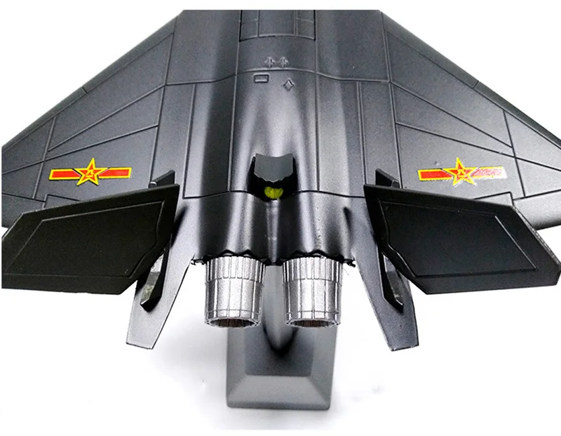 1/72 масштаб сплав боец китайская воздушная сила J-20 огонь Клык J20 самолет детские игрушки Детский подарок для коллекции