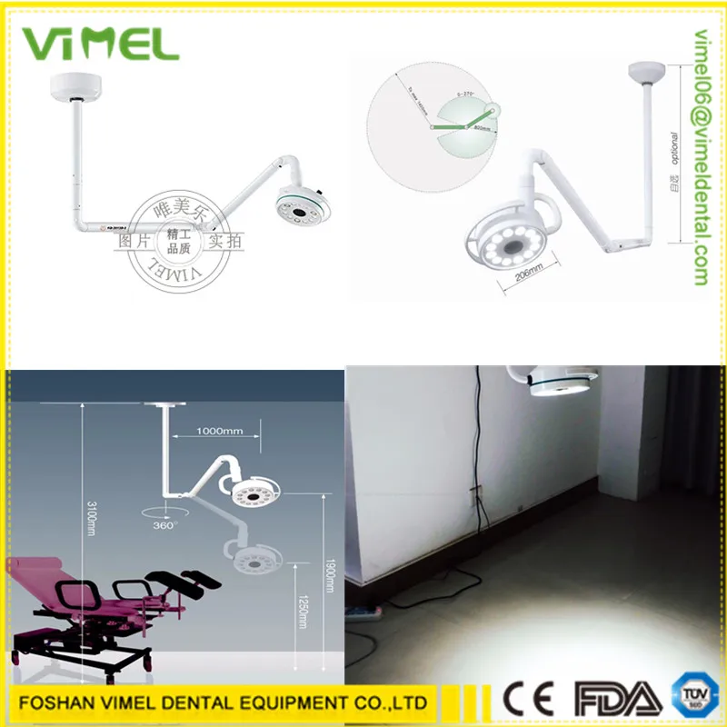 

FSVIMEL 36W Ceiling Mount Dental Led Surgical Medical Exam Light Lab Shadowless Lamp CE