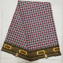 Mitex Печать Ткани Хлопчатобумажные для изготовления платьев юбки/африканские ткани Kitenge ткани африканская Pagne DF-238