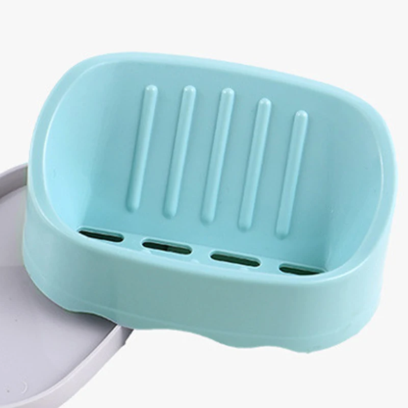 Bathroom Shower Soap Box Shelf Wall Dish Storage Plate Tray Holder Case Soap Holder Bathroom Tray Accessories Box Dishes