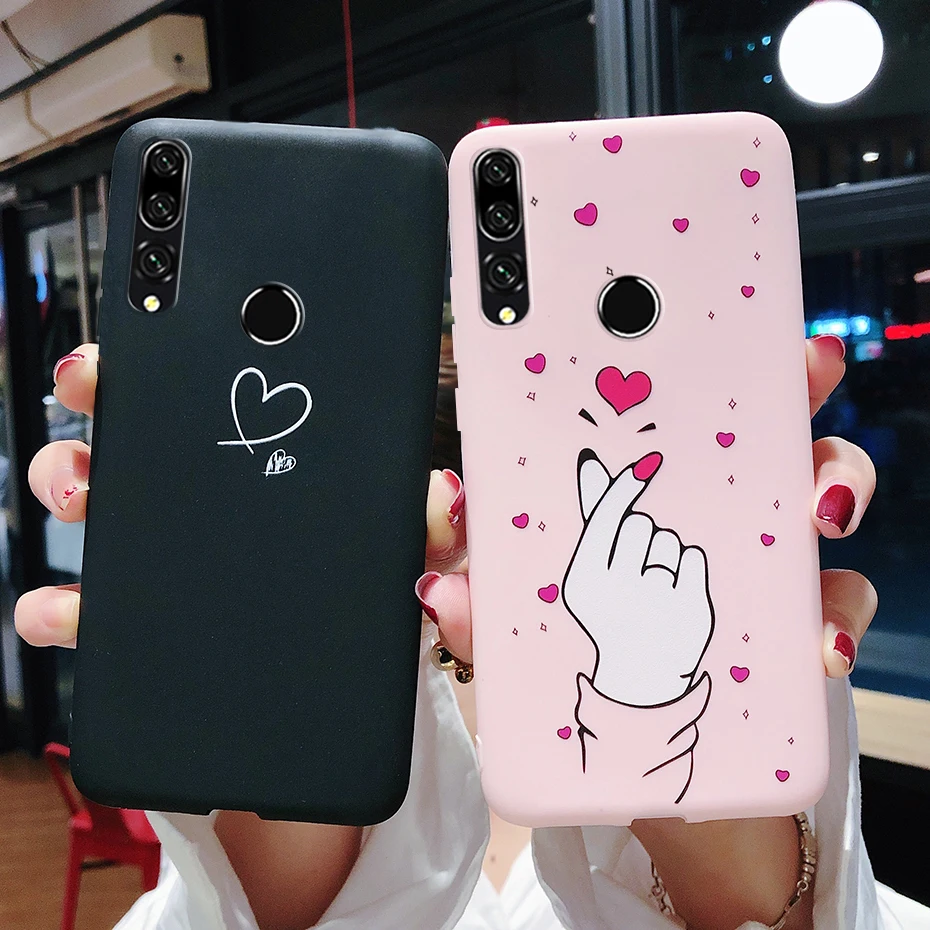 Stylish Cartoon TPU Silicone Cover for Huawei Honor 9X Premium