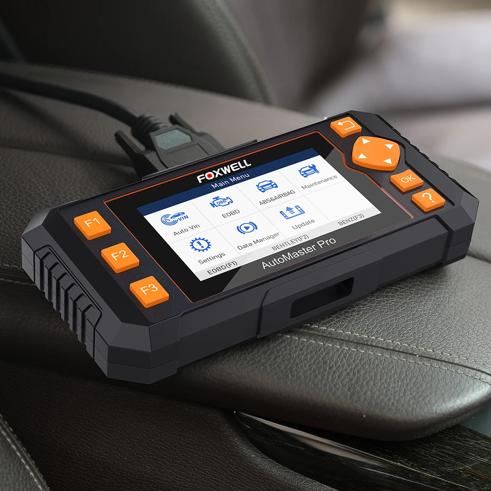 Автомобильный сканер Foxwell NT634 OBD2 4 система диагностики инжектор DPF TPMS EPB BRT