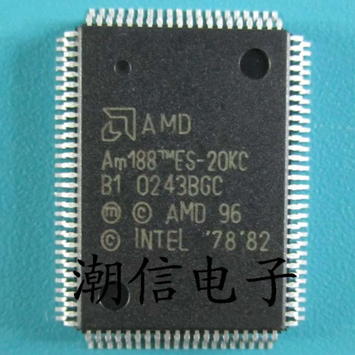 

Free shipping new100% AM188ES-20KC(AM188TMES-20KC)QFP