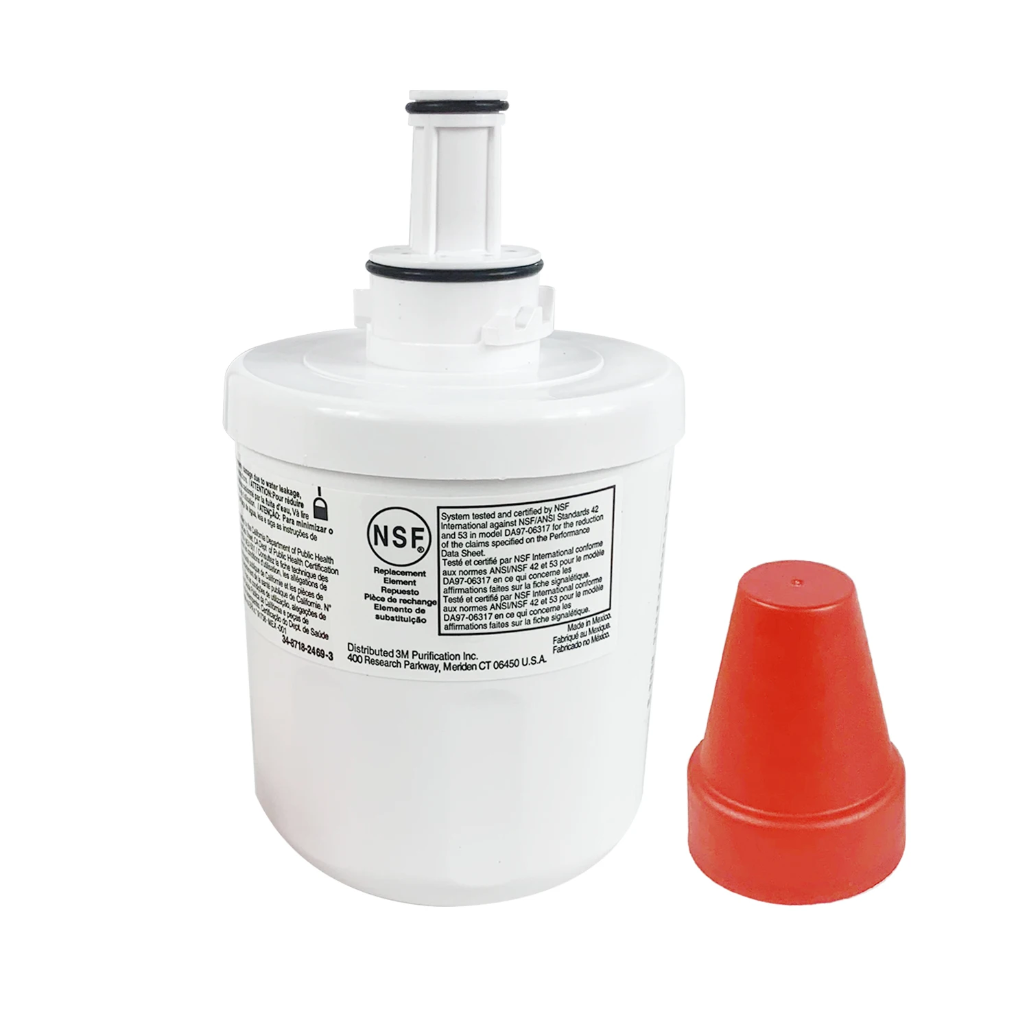 Высокое качество! DA29-00003G фильтр для воды на холодильник, Замена для samsung DA29-00003B, RSG257AARS, HAFCU1, RS22HDHPNSR, WSS-1