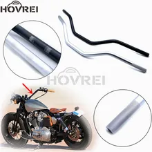 Универсальный ретро мотоцикл 22 мм 7/" Алюминий 80 см Стойка руля ручка для мотоцикла для Yamaha Kawasaki Honda кафе гонщик