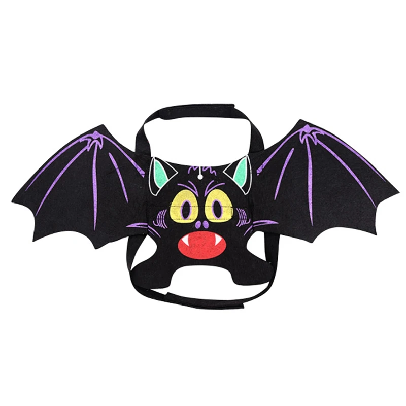 Хэллоуин для домашней собаки костюмы крылья летучей мыши вампир черный милый нарядный наряд Хэллоуин для домашней собаки Костюм Кошки