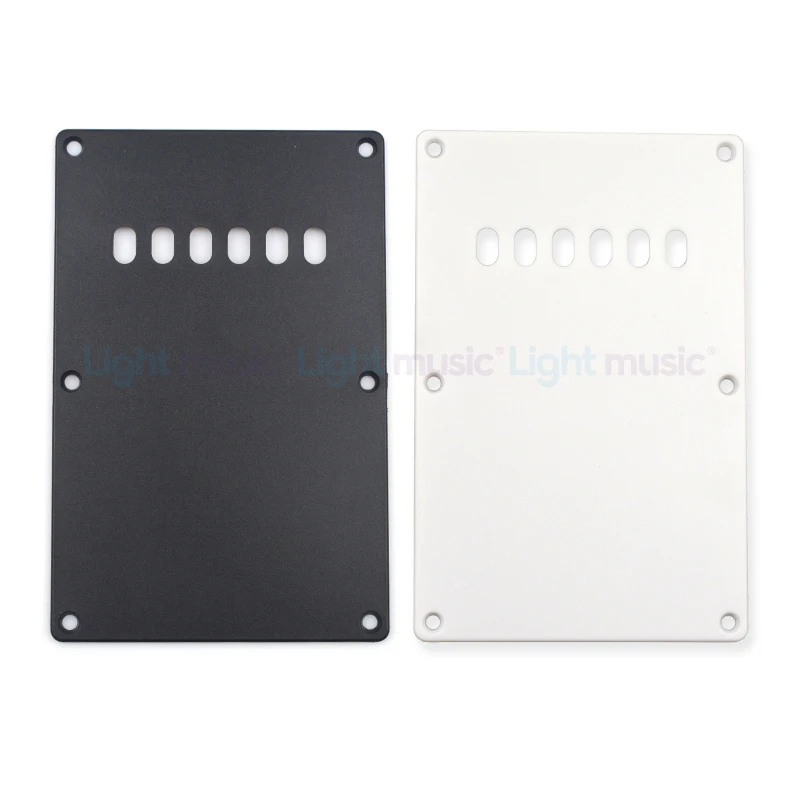 ABS 6-Loch Gitarre Tremolo Hohlraumabdeckung Rückplatte Standard Gitarre Ersatz für ST E-Gitarre Teil Zubehör – Detail 4