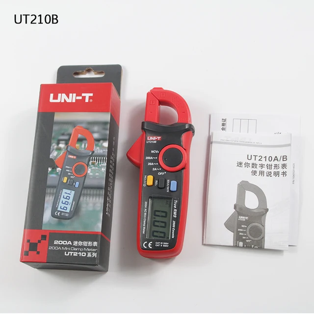 Mini Multímetro Mano Multímetro De Pinza Digital UNI-T UT210E Mini Multímetro Mano Multímetro De Pinza Digital UNI-T UT210E