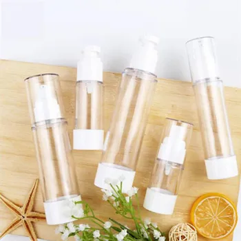 

1Pc Transparent Empty Spray Bottles 15ML/30ML/50ML/80ML/100ML Plastic Mini Refillable Container Empty Cosmetic Containers