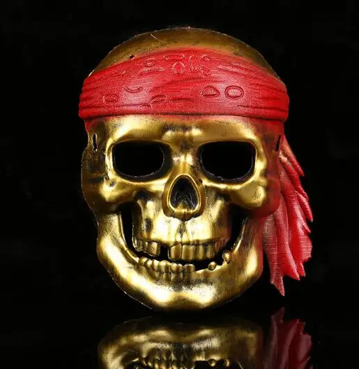 1 Pirate skull mask masks masquerade Prom props - Цвет: 1