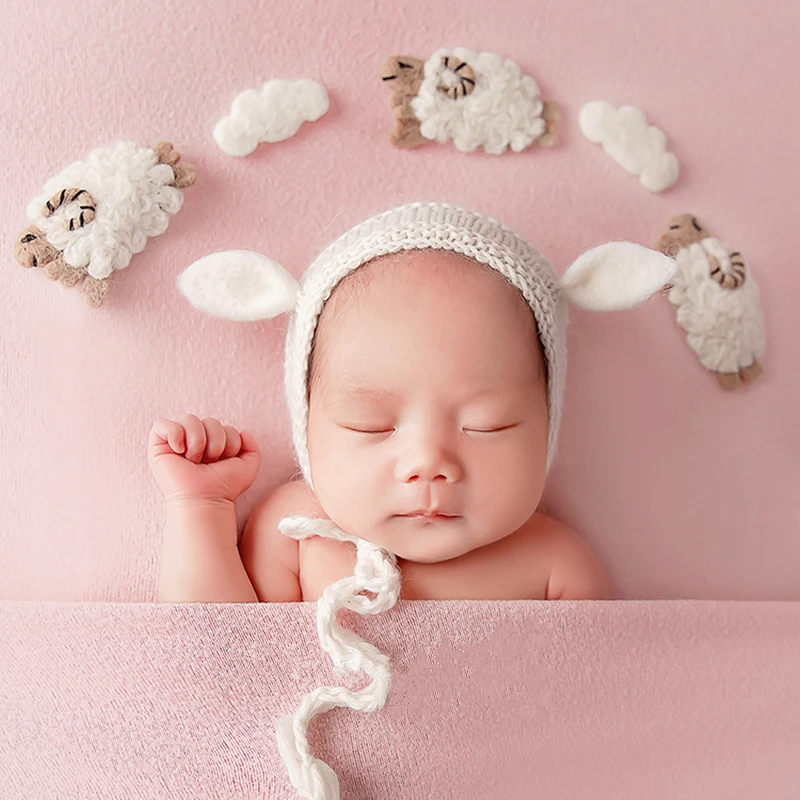 Newborn Photography Props Creative Handmade Wool Felt Mini Sheep Studio Bebe Shooting Accessories Baby Photo Props Fotografia Newborn Photography Aliexpress