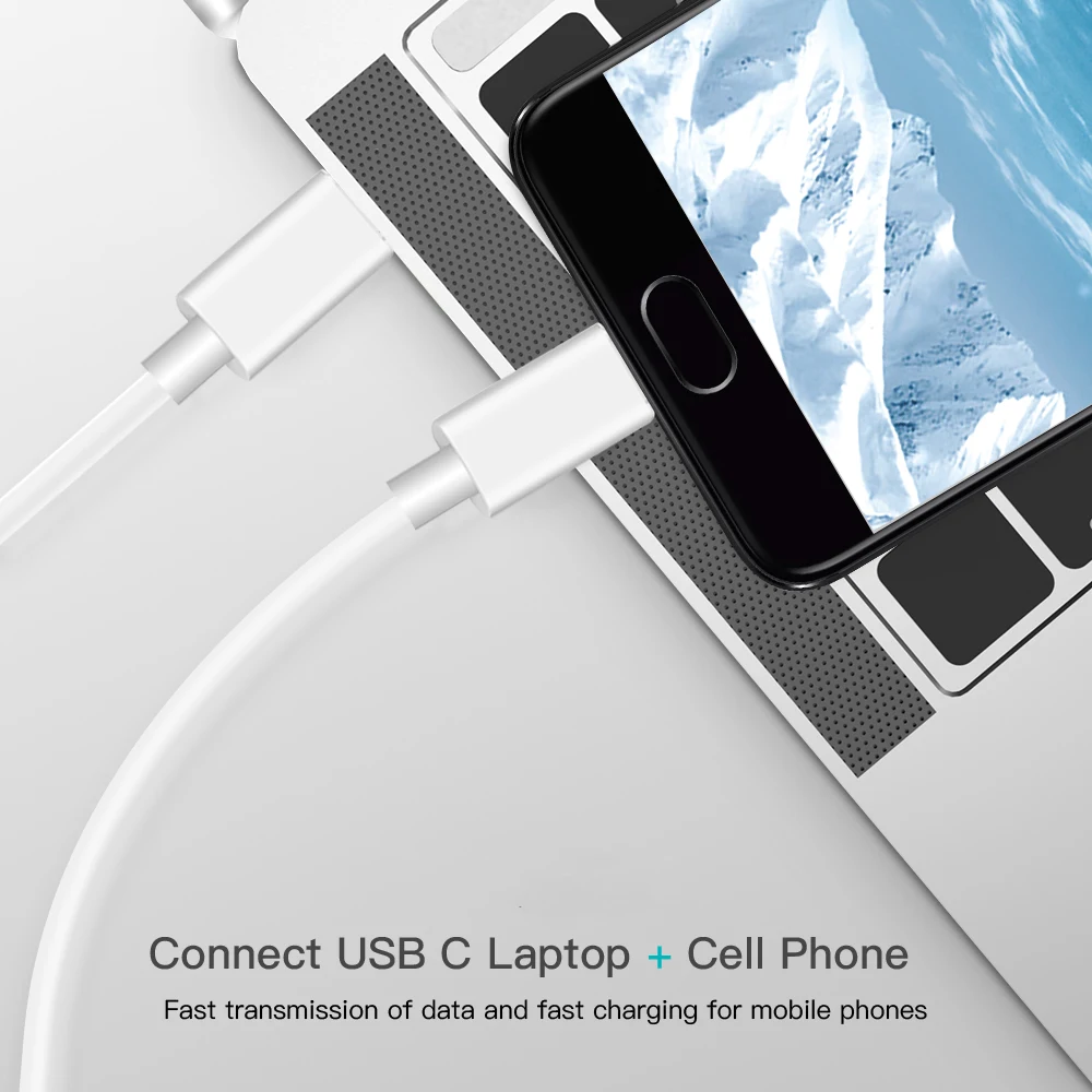 Зарядный кабель Kebidu USB Type C к для Samsung S10 Note 9 быстрая зарядка быстрое зарядное