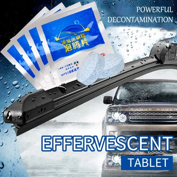 

20/50/100/200Pcs Car Solid Cleaner Effervescent Tablets Spray Cleaner Car Window Windshield Glass Cleaning Auto Accessories