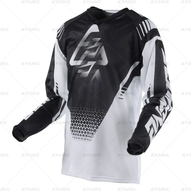 Футболка для мотокросса, мотоциклетная куртка, футболка для езды на велосипеде, футболка с длинным рукавом для мотокросса, футболка для мотокросса - Цвет: 6