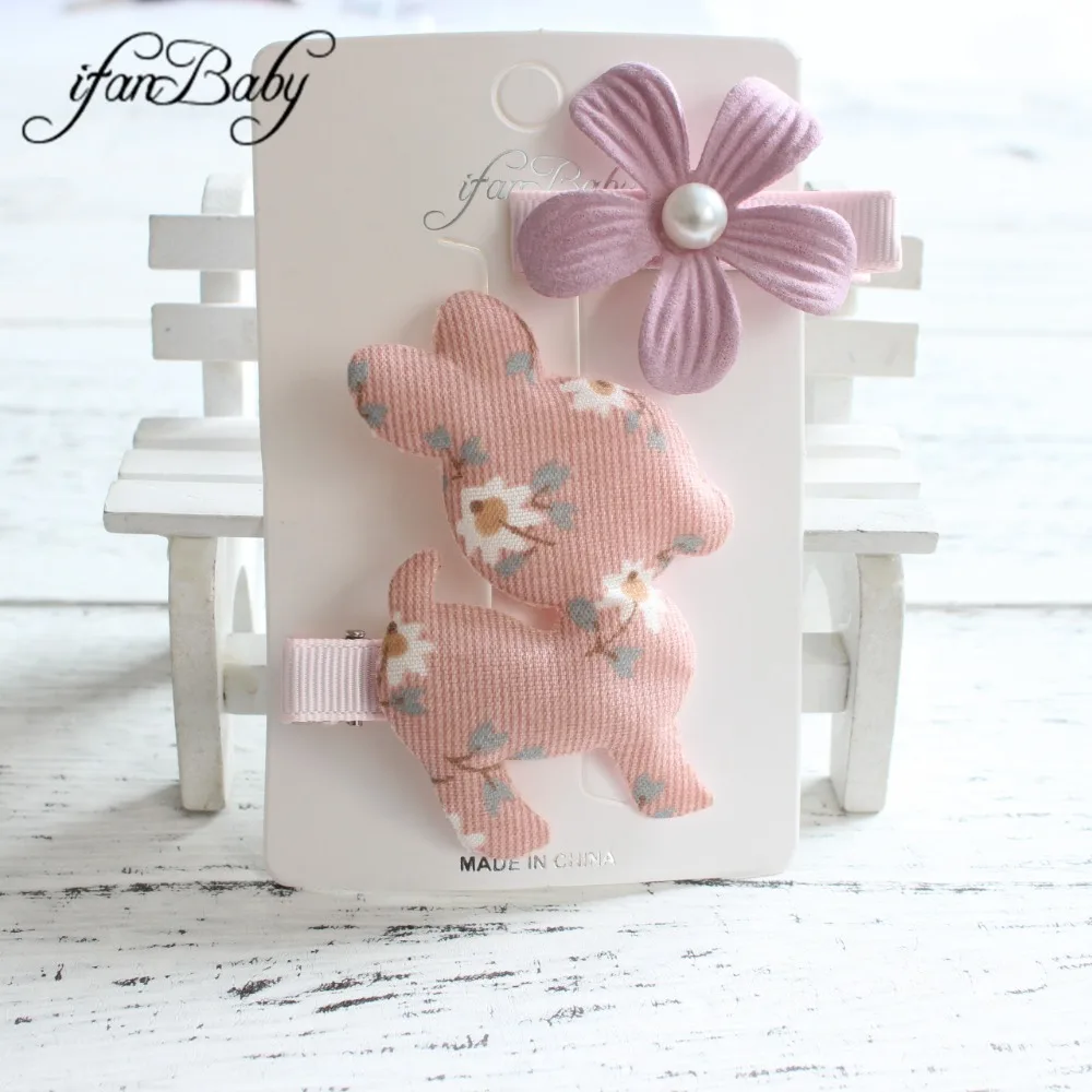 Girl Hair clips flower clips Children Accessories Hair pin (1)