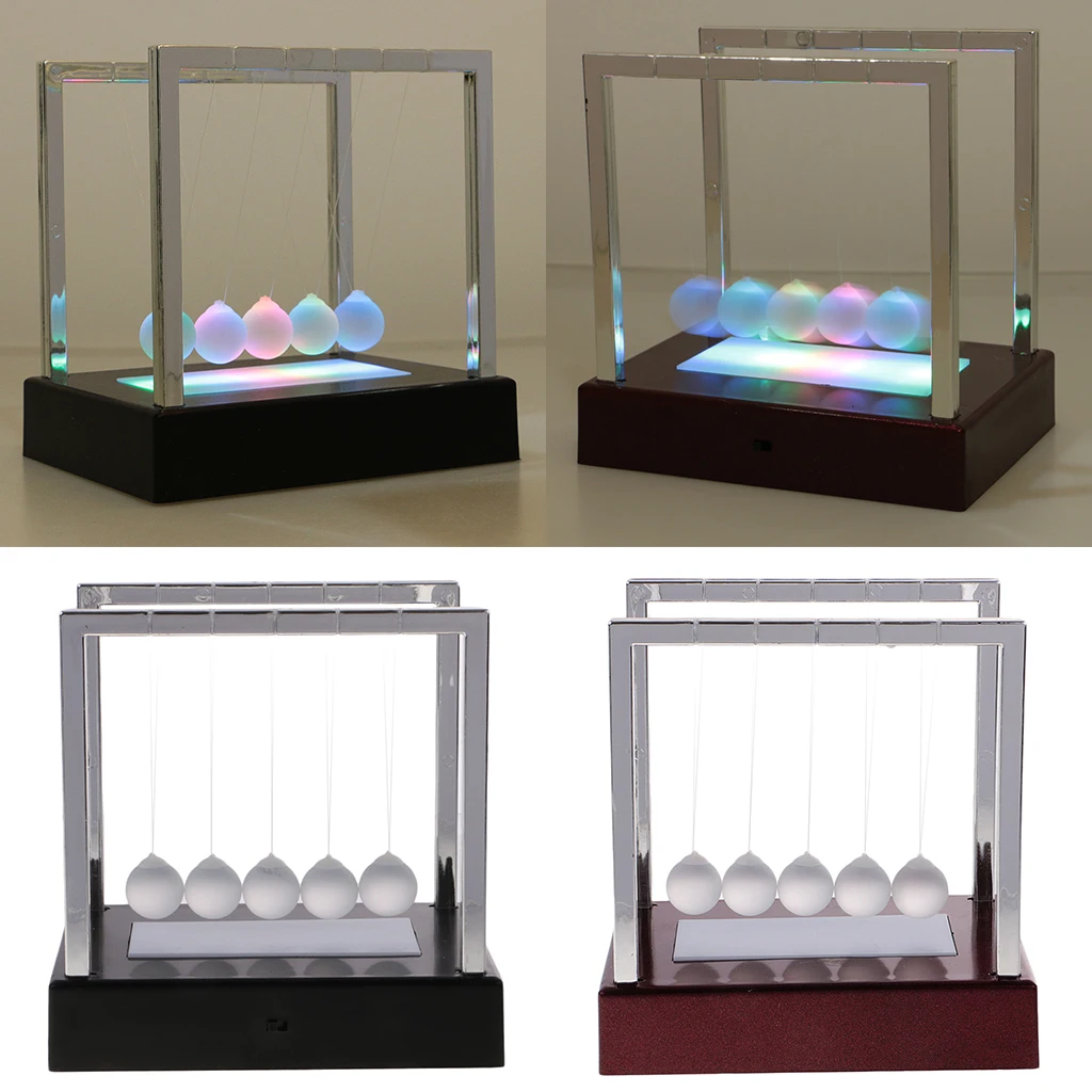 light up newton's cradle