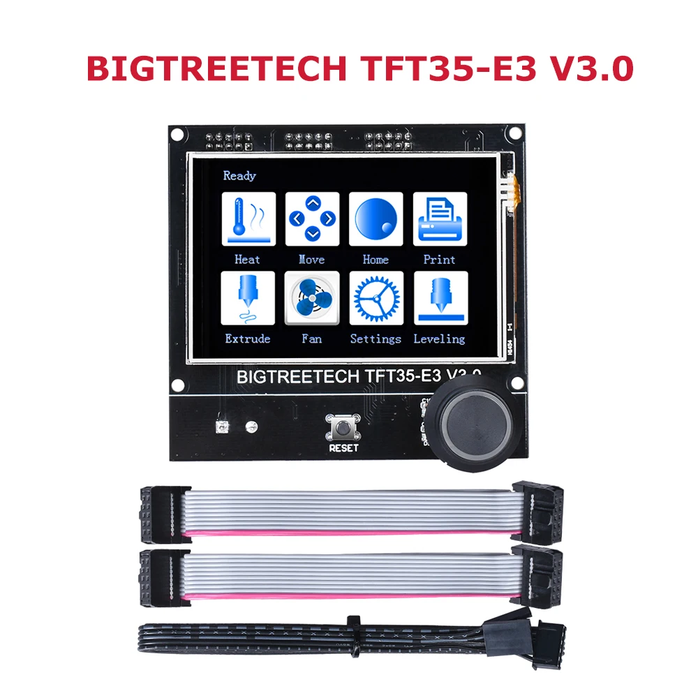 Sensível ao Toque Peças de Impressora Tft35 para Ender3 Bigtreetech Tela 12864 Lcd 3d Wifi Cr-10 Skr V1.3 V1.4 Mini Tft35 e3 V3.0