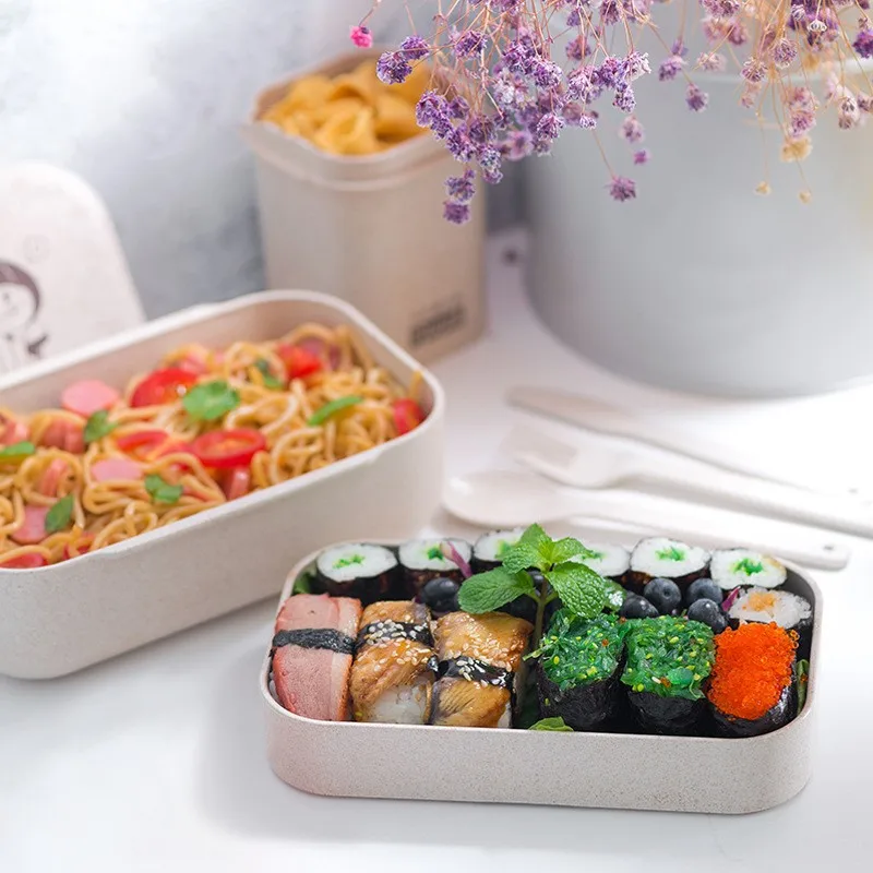 Bento Box для детей герметичный Ланч-бокс Microwavable контейнеры для еды большой ящик для хранения сохранение пищи для хранения ланч-чехол для пикника