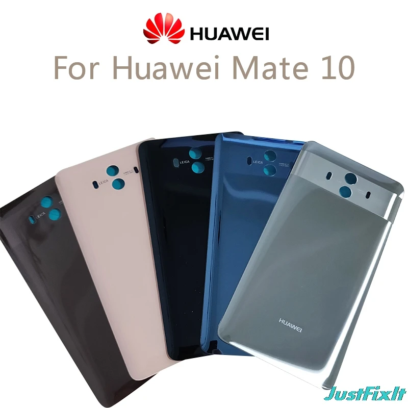 Чехол для huawei mate 10, Задняя стеклянная крышка для батареи, задний корпус, чехол для двери mate 10, задняя крышка для батареи, запасная крышка