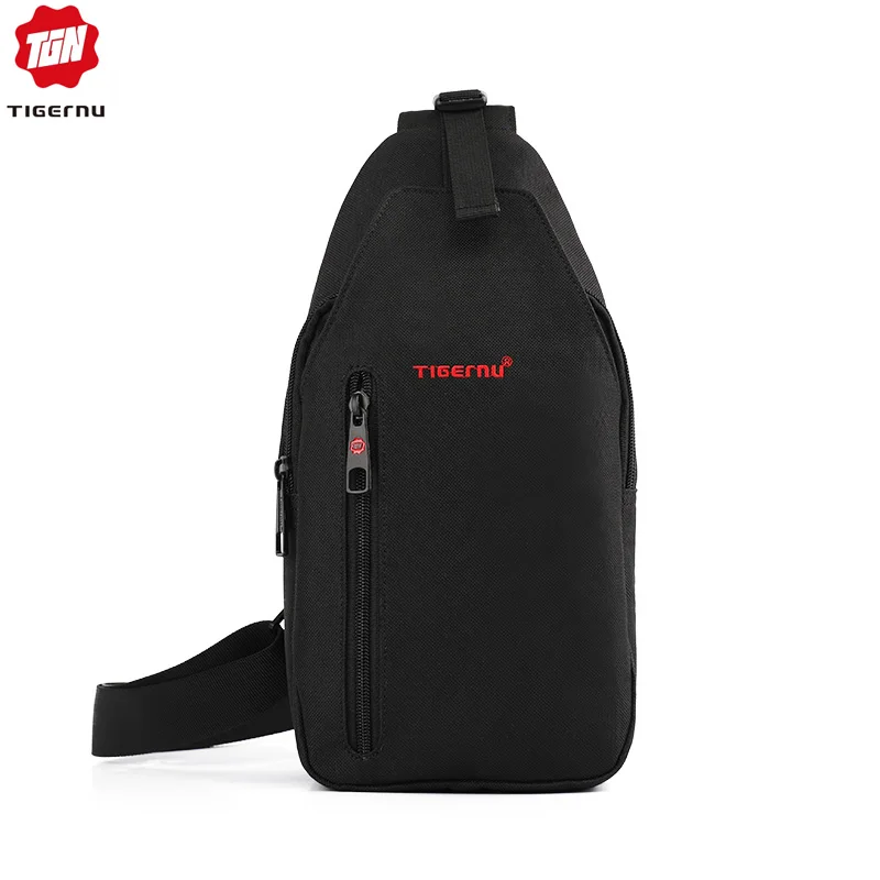 Tigernu New Fashion Men Crossbody Bag Splashproof Brand Messenger Bag Mini Ipad Mobile Money Phone B