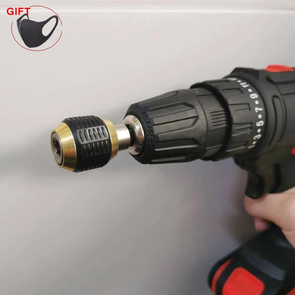 

Hexagonal Shank Electric Wrench Conversion Kit Quick Coupler Connector 1/4 Adapter Quick Release Impact Driver Hexagonal Shank