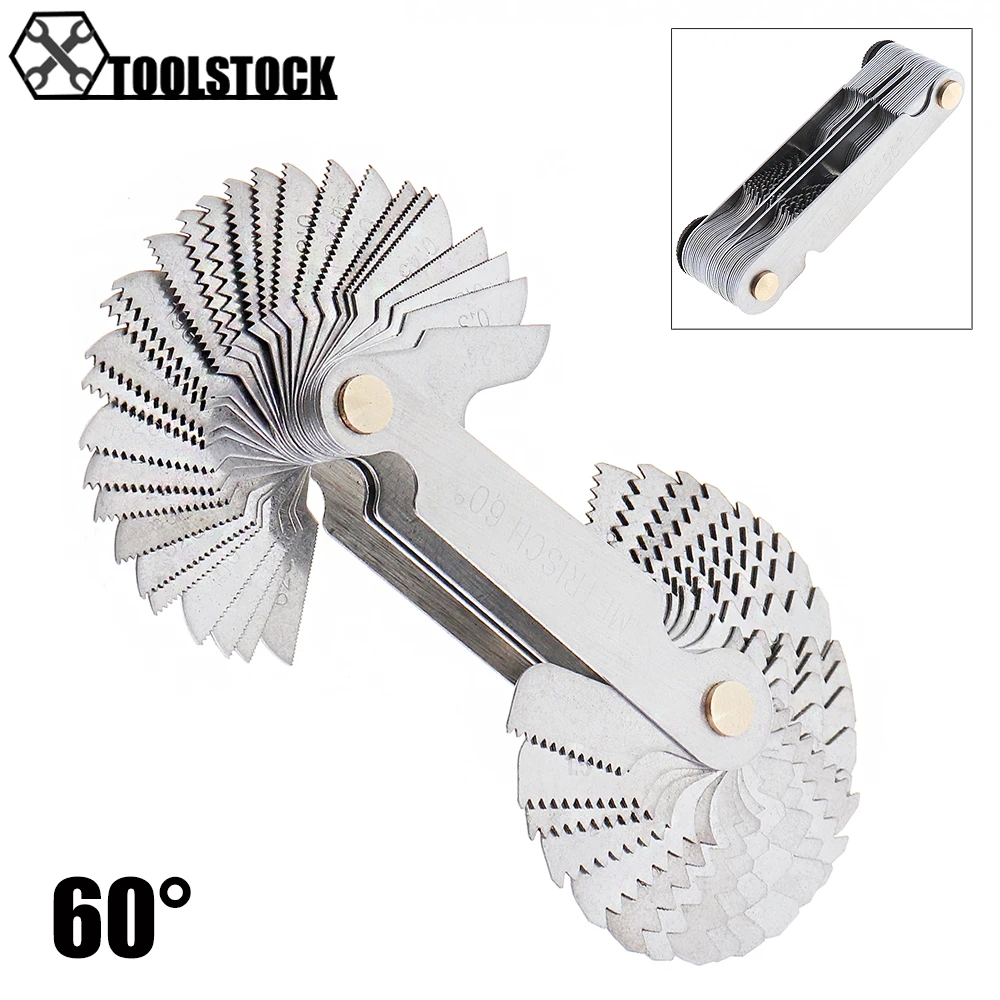 60 Degree Whitworth Metric Inch Thread Plug Gauge Gear Tooth Screw