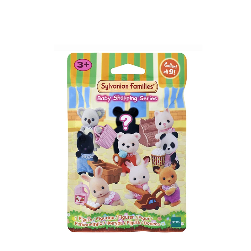 Sylvanian Family Dollhouse Baby Shopping Series Слепой Мешок с аксессуарами 1 шт. мини игрушка фигура