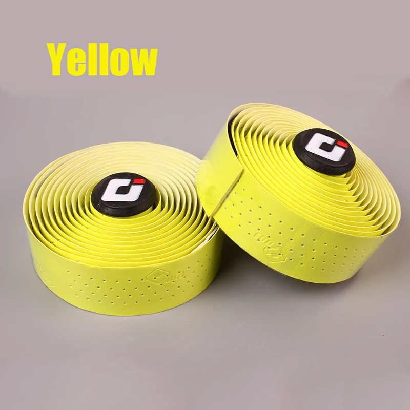 Yellow ODI 2,2 м MTB руль лента Высокая перфорация BMX велосипедная ручка бар ленты дорожный горный велосипед компоненты для складного велосипеда - Цвет: Yellow