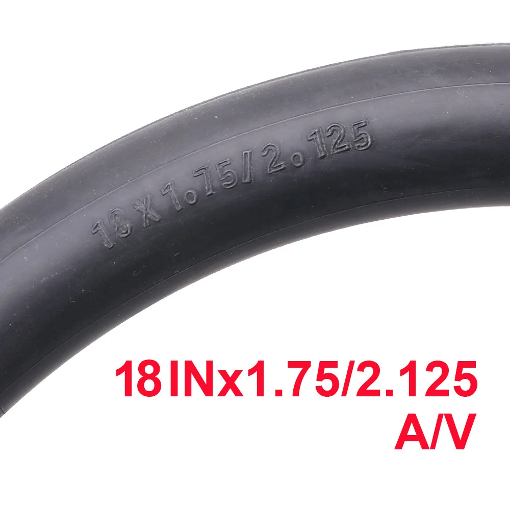 18 inch Шина для велосипеда 12/14/16/18/20/24/26 inch с внутренней трубки Schrader(Шрадер) шины 1,75/2,125 дюймовый велосипед на толстых покрышках Велоспорт резина для шины трубки - Цвет: 18 inch