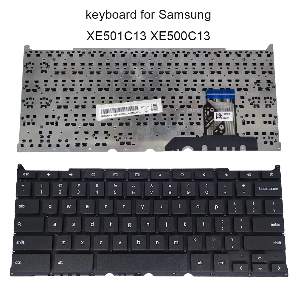 Tastiera Del Computer Degli Stati Uniti Per Samsung Chromebook S02Us K02Us Xe500C13 Inglese Notebook Pc Tastiere Parti Di Vendita Del Computer Portati