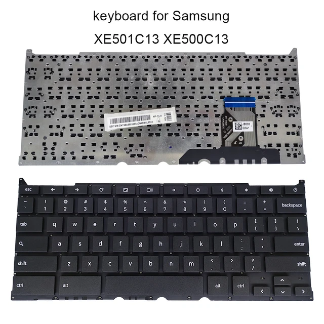 Teclado de ordenador de EE. UU. Para Samsung Chromebook XE501C13 S02US  K02US XE500C13 inglés notebook pc teclados piezas de venta de ordenador  portátil nuevo - AliExpress