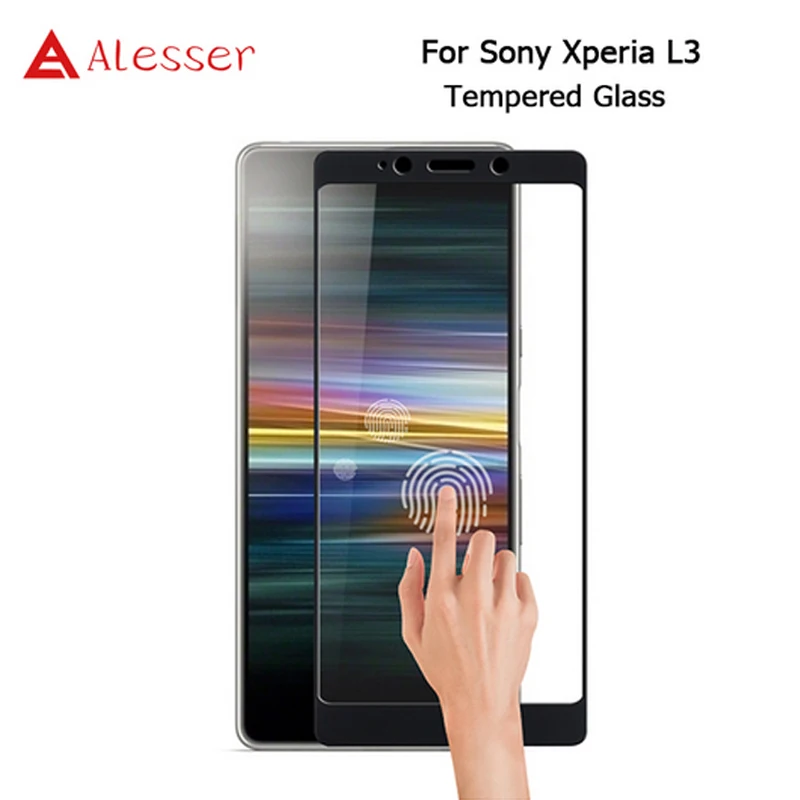 Закаленное стекло Alesser для Sony Xperia L3 пленка 5 7 '' защита от царапин защитная