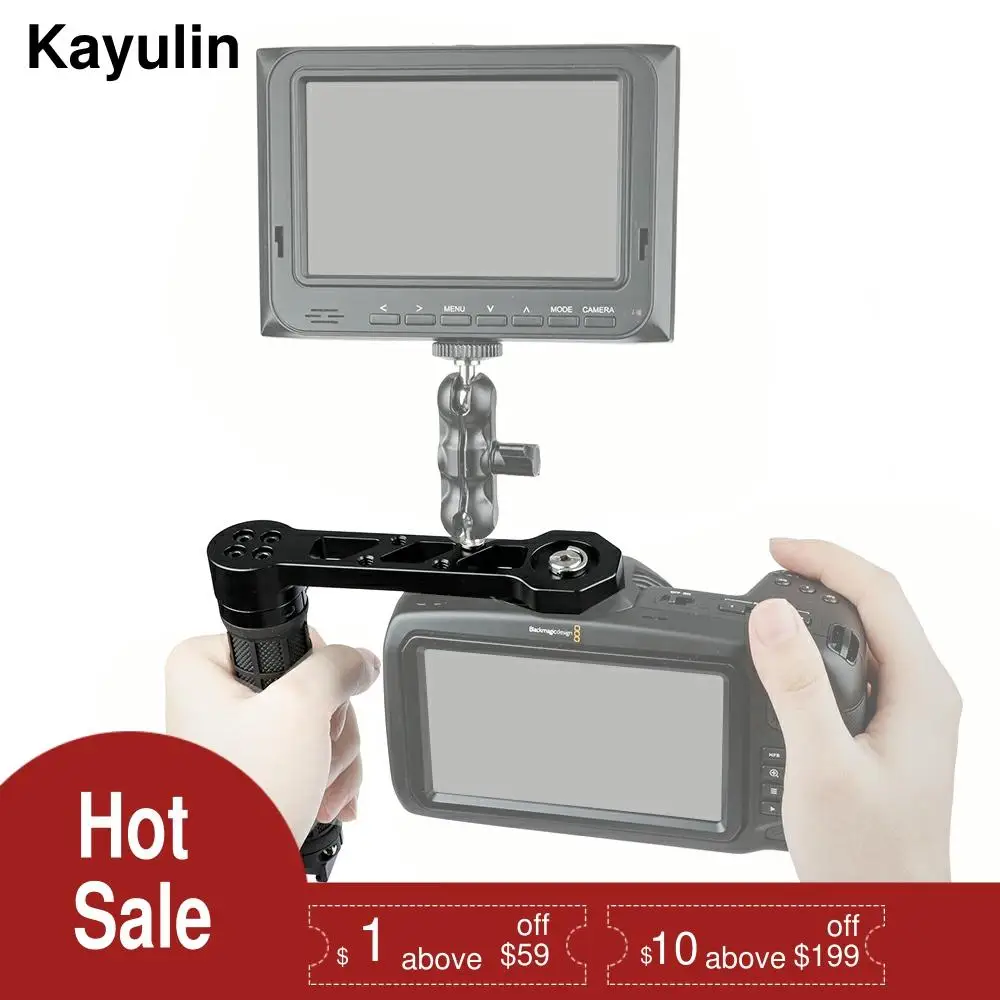 Kayulin универсальная резиновая ручка L тип с креплением для обуви RoninS / Zhiyun серии
