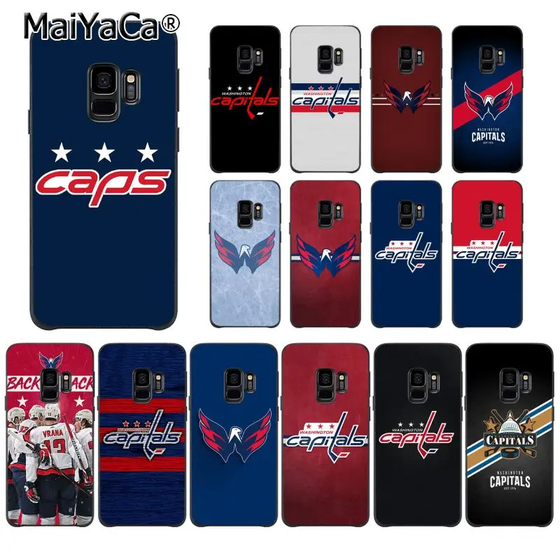 

MaiYaCa Washington Capitals Customer High Quality Phone Case for Samsung S9 S9 plus S5 S6 S6edge S6plus S7 S7edge S8 S8plus