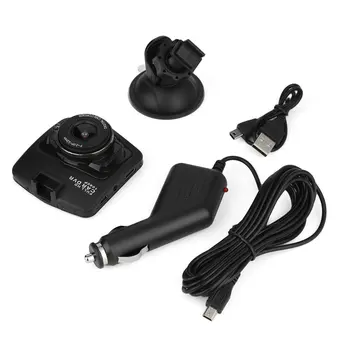 

LCD Car DVR Recorder Vehicle Traveling Data Recorder Full 1080P G-Sensor 32GB MI AVI Video Playback Modes Night Vision
