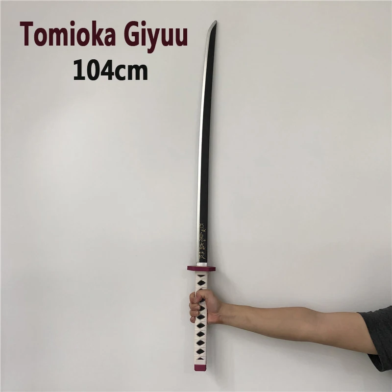 Нож ниндзя для косплея Tomioka Giyuu Black Sowrd 1:1 104 см |