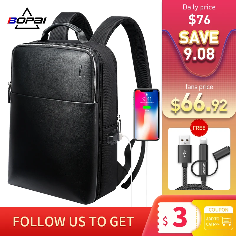 Zaini BOPAI 2 in 1 per uomo zaino staccabile per Laptop da 15.6 pollici  zaino per uomo impermeabile zaino per scuola zaino sottile|Backpacks| -  AliExpress