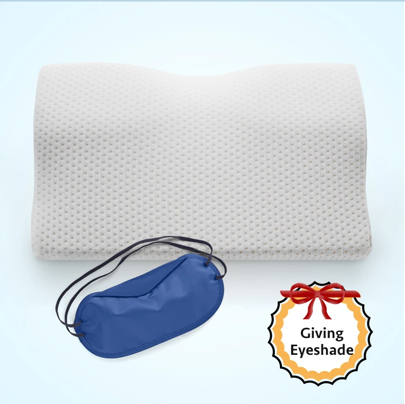 Memory Foam постельные принадлежности защитная подушка для шеи медленный отскок Подушка-бабочка здоровья затылочный шейный размер в 50*30 см