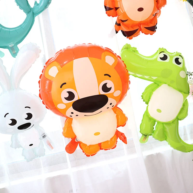 Cartoon Animal foil balloon Animal Cute Fox panda octopus starfish Birthday party Decor Baby Shower Holiday Kids Toys Balloons