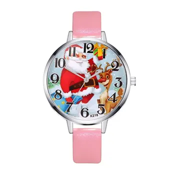 

Trendcy Fashion Luxury Quartz Watches Women Music Stainless Steel Dial Leather Band Wrist Watch Valentine Christmas Kids GIFTS