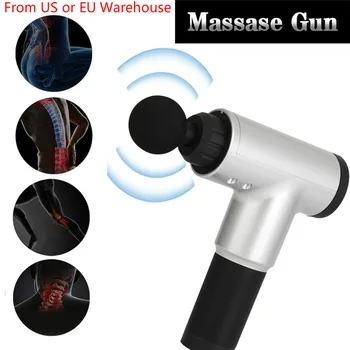 

3600r/min Electric Muscle Massager Gun 6 Speeds Handheld Muscle Fascia Massager 4 Massage Head Muscle Relax Fitness Equipments