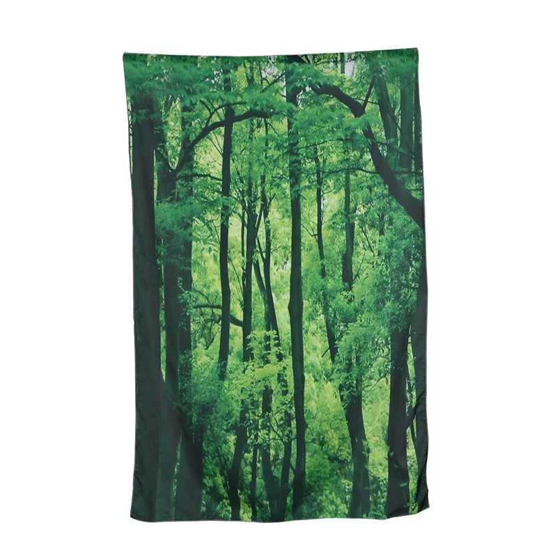 Dream Amazing Beautiful Fresh Green Forest Wall Art Tapestries Home Decor Hanging Tapestry 100*150cm | Дом и сад