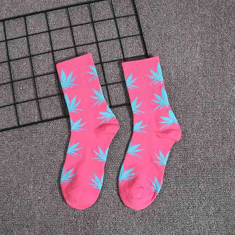 22 Зимние высокого качества в стиле Harajuku; chaussette Стиль носки с травой для Для женщин Для мужчин из хлопка в стиле «Хип носки человек, Meias, носочки для Для мужчин s, раздел-носки для детей - Цвет: 22